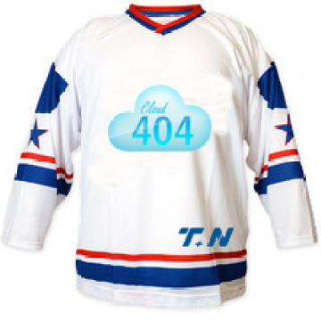 Jersey de hockey sobre hielo de sublimación estilo nuevo